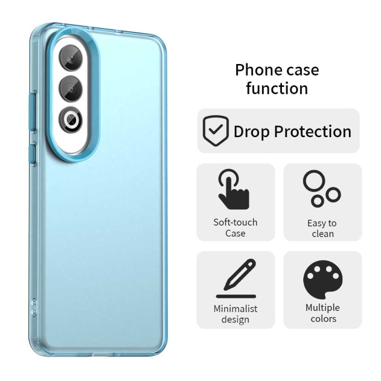 For OPPO K12 Plus Candy PC Hybrid TPU Shockproof Phone Case