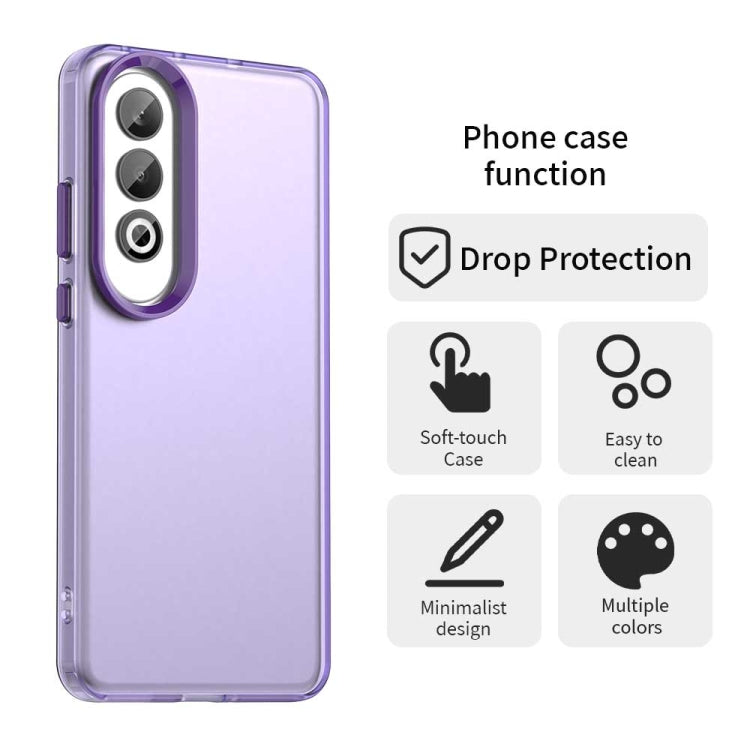 For OPPO K12 Plus Candy PC Hybrid TPU Shockproof Phone Case