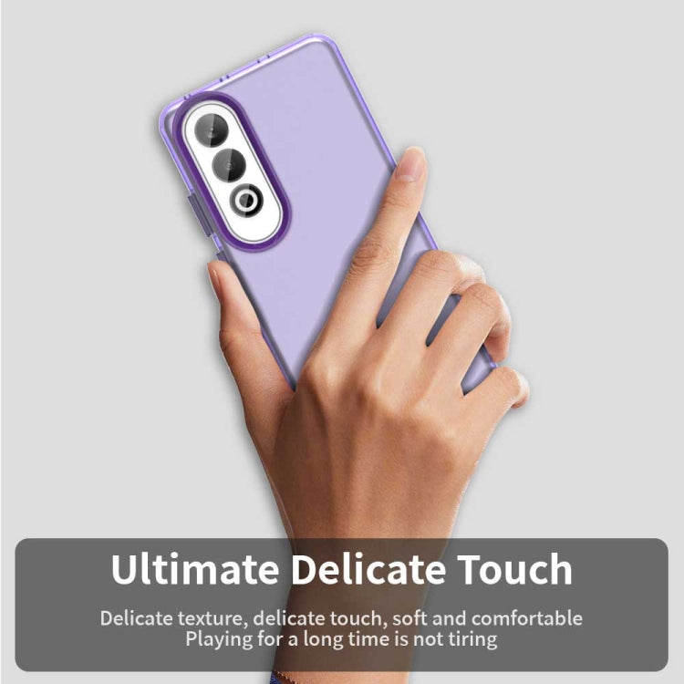 For OPPO K12 Plus Candy PC Hybrid TPU Shockproof Phone Case
