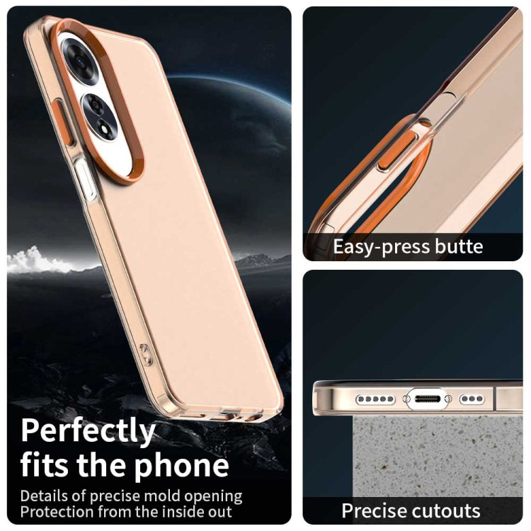 For OPPO A60 Global Candy PC Hybrid TPU Shockproof Phone Case