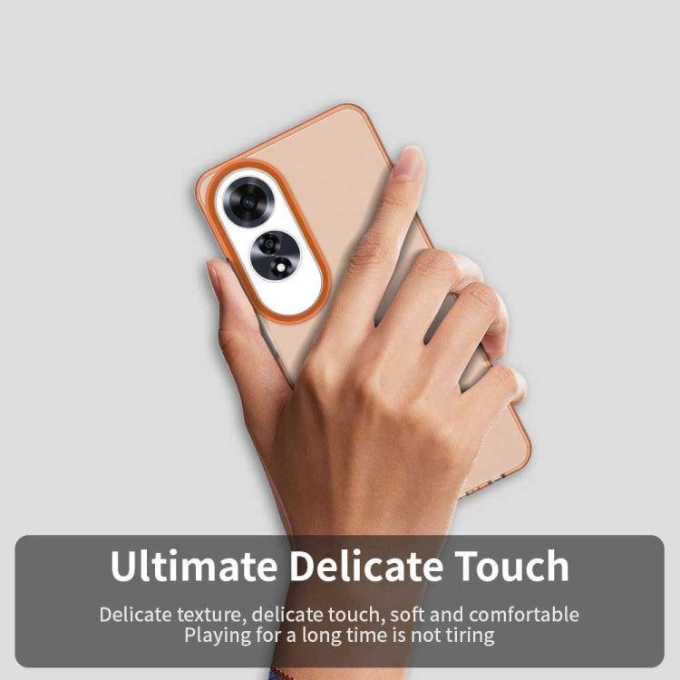 For OPPO A60 Global Candy PC Hybrid TPU Shockproof Phone Case