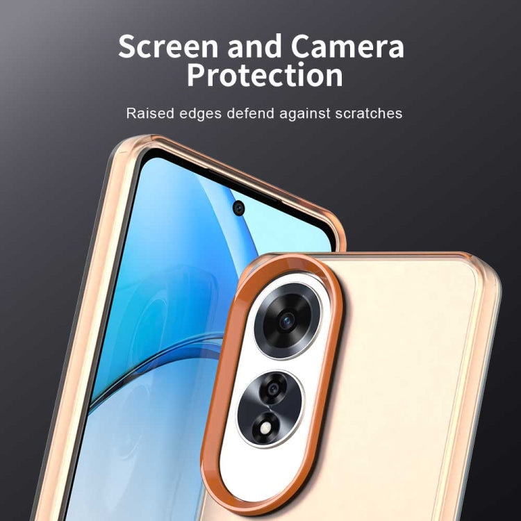 For OPPO A60 Global Candy PC Hybrid TPU Shockproof Phone Case