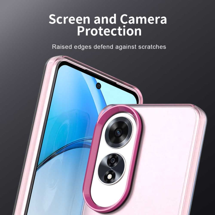 For OPPO A60 Global Candy PC Hybrid TPU Shockproof Phone Case