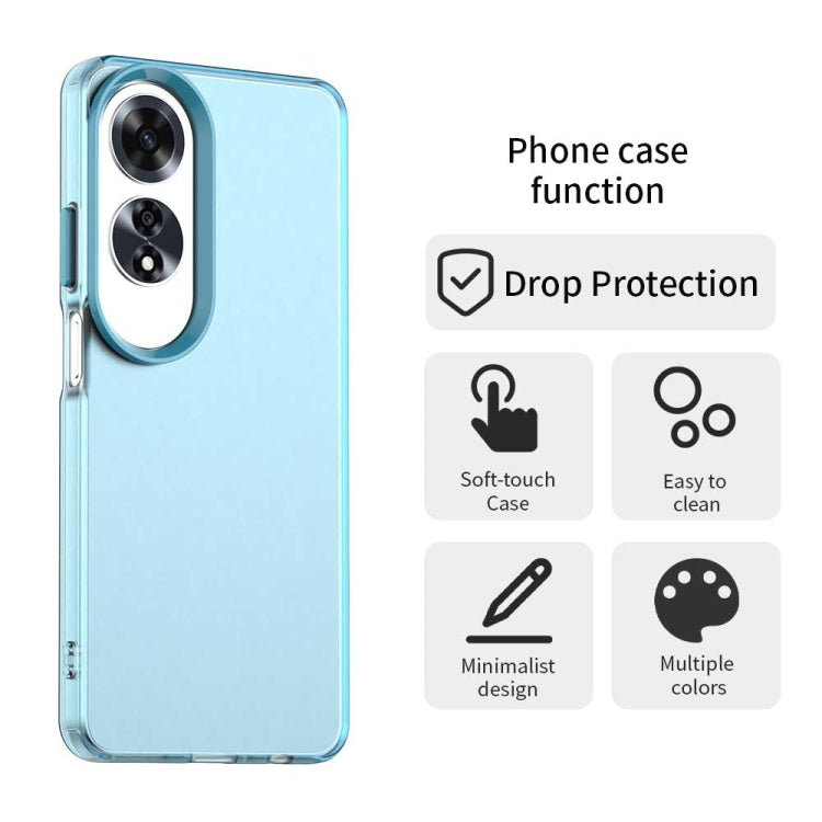 For OPPO A60 Global Candy PC Hybrid TPU Shockproof Phone Case