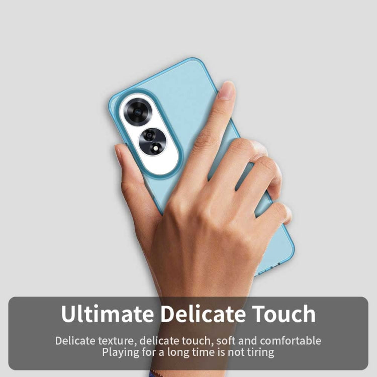 For OPPO A60 Global Candy PC Hybrid TPU Shockproof Phone Case
