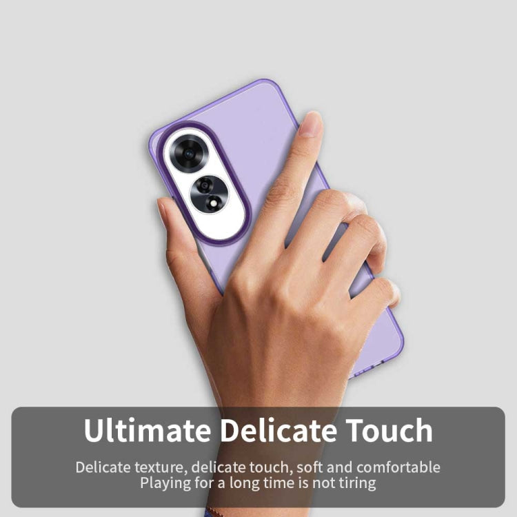 For OPPO A60 Global Candy PC Hybrid TPU Shockproof Phone Case