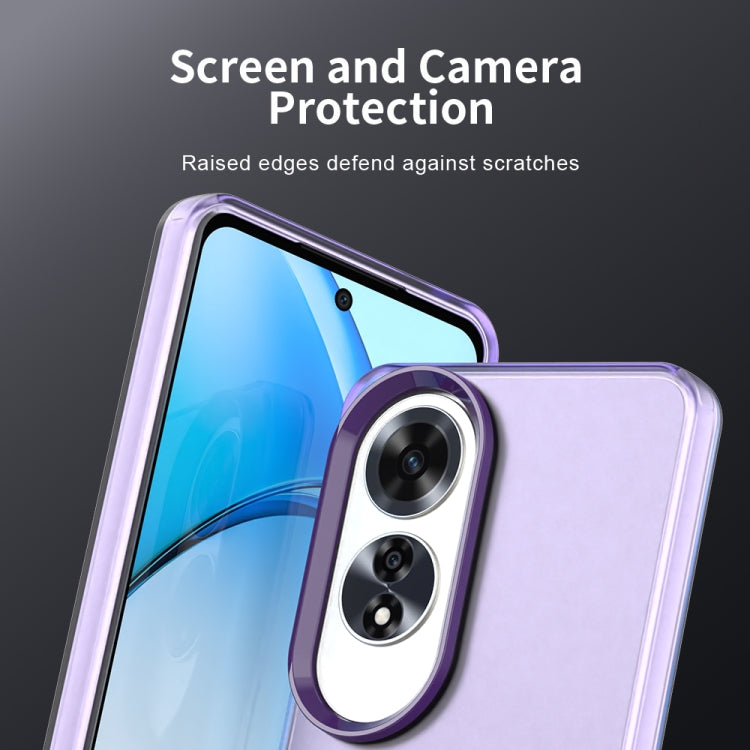 For OPPO A60 Global Candy PC Hybrid TPU Shockproof Phone Case