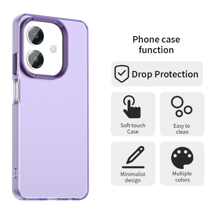 For OPPO A3 4G Candy PC Hybrid TPU Shockproof Phone Case