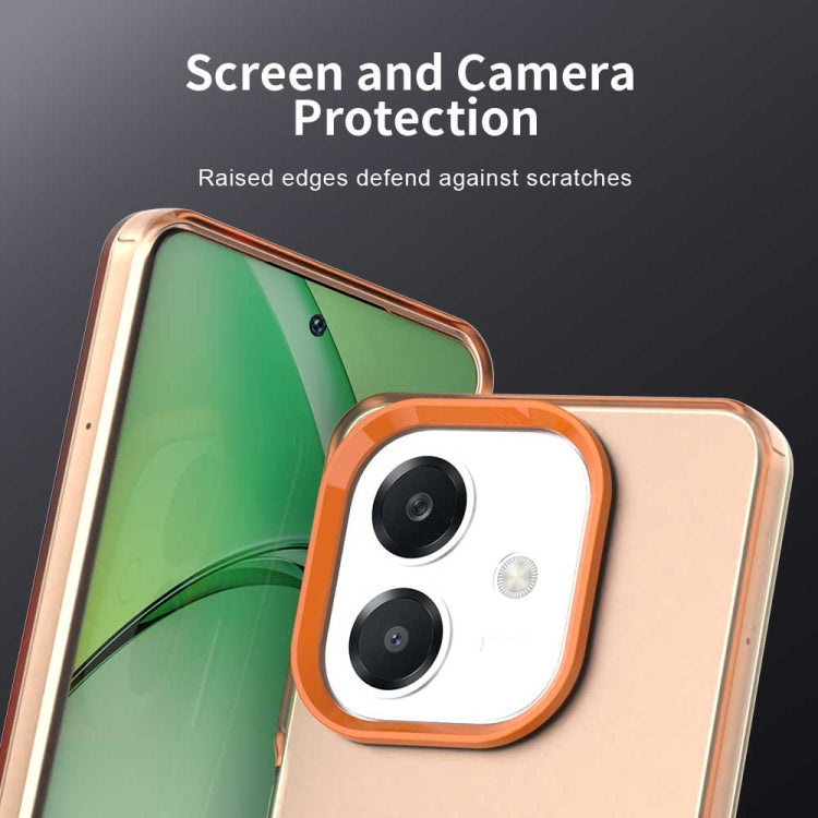 For OPPO A3 5G Global Candy PC Hybrid TPU Shockproof Phone Case