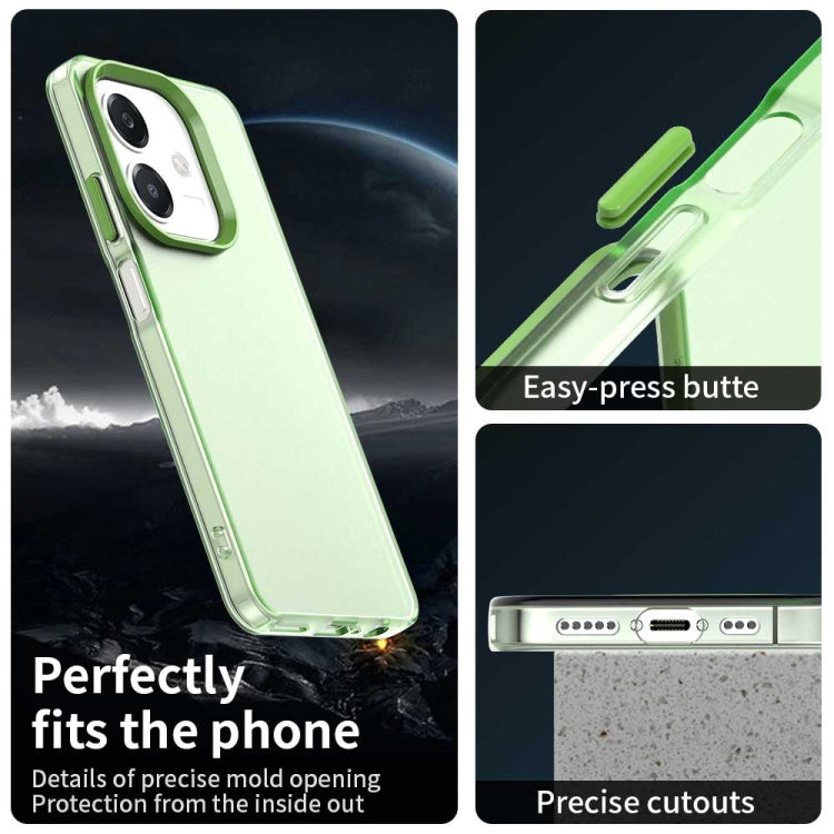 For OPPO A3i 5G Candy PC Hybrid TPU Shockproof Phone Case