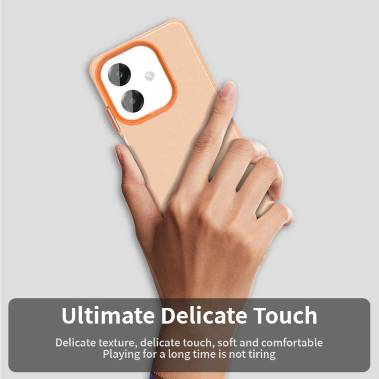 For OPPO A3x 4G Candy PC Hybrid TPU Shockproof Phone Case