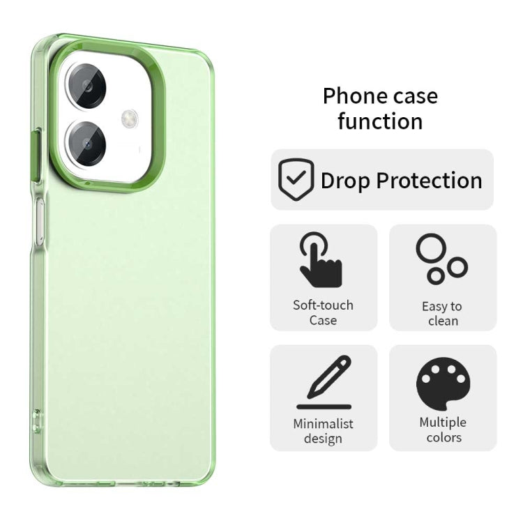 For OPPO A20 Candy PC Hybrid TPU Shockproof Phone Case