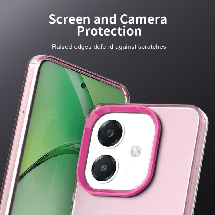 For OPPO A40 Candy PC Hybrid TPU Shockproof Phone Case