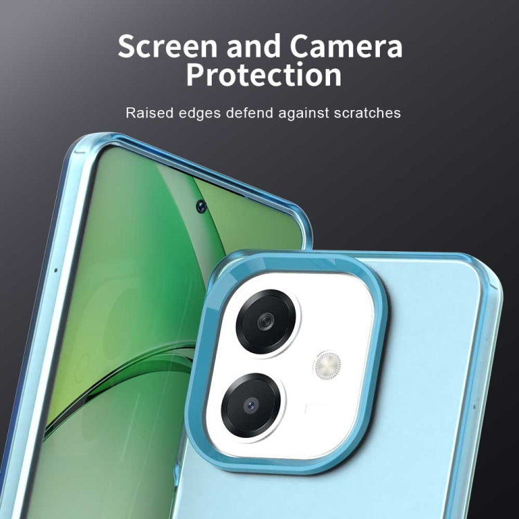 For OPPO A40 Candy PC Hybrid TPU Shockproof Phone Case