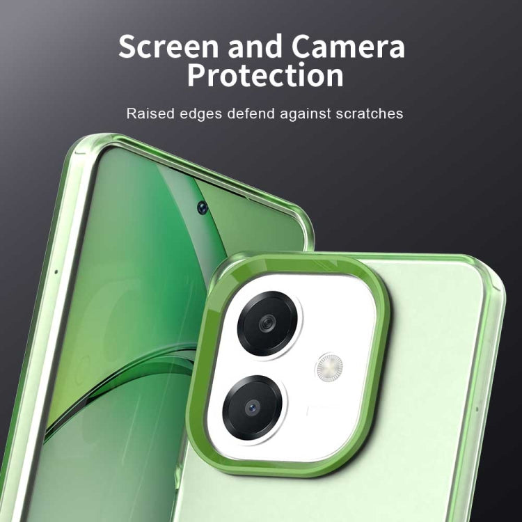 For OPPO A40 Candy PC Hybrid TPU Shockproof Phone Case