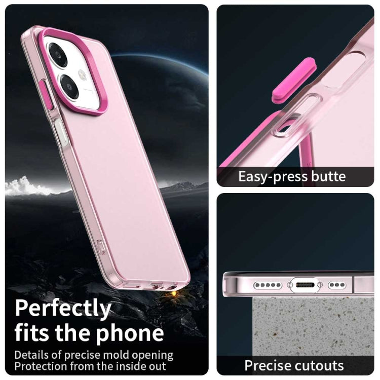 For OPPO A60 LATAM Candy PC Hybrid TPU Shockproof Phone Case