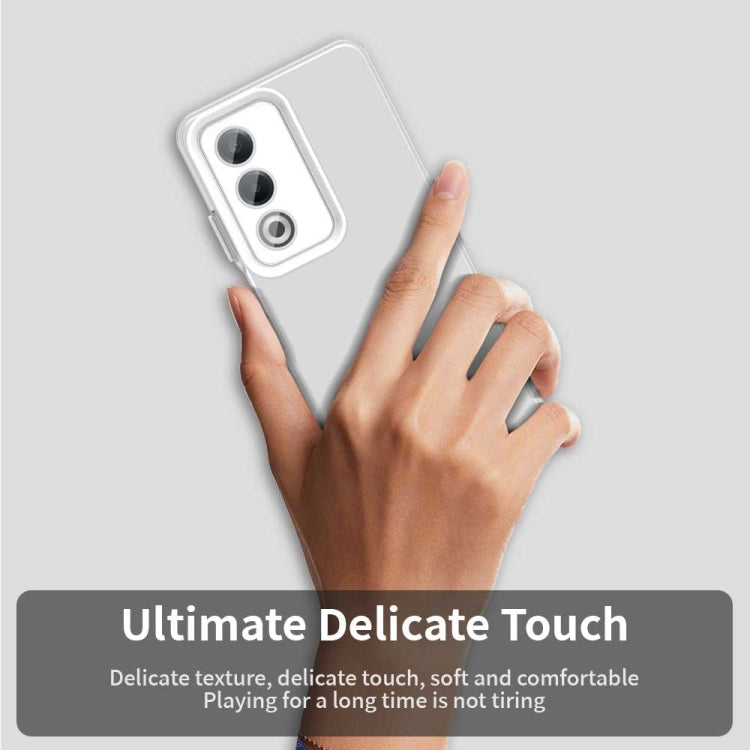 For OPPO A80 5G Candy PC Hybrid TPU Shockproof Phone Case