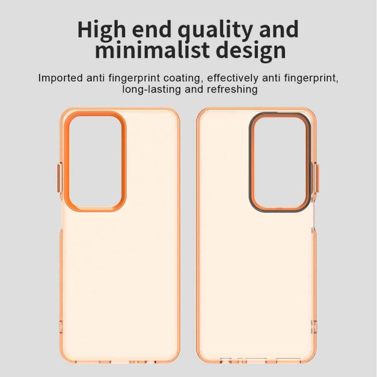 For OPPO A80 5G Candy PC Hybrid TPU Shockproof Phone Case