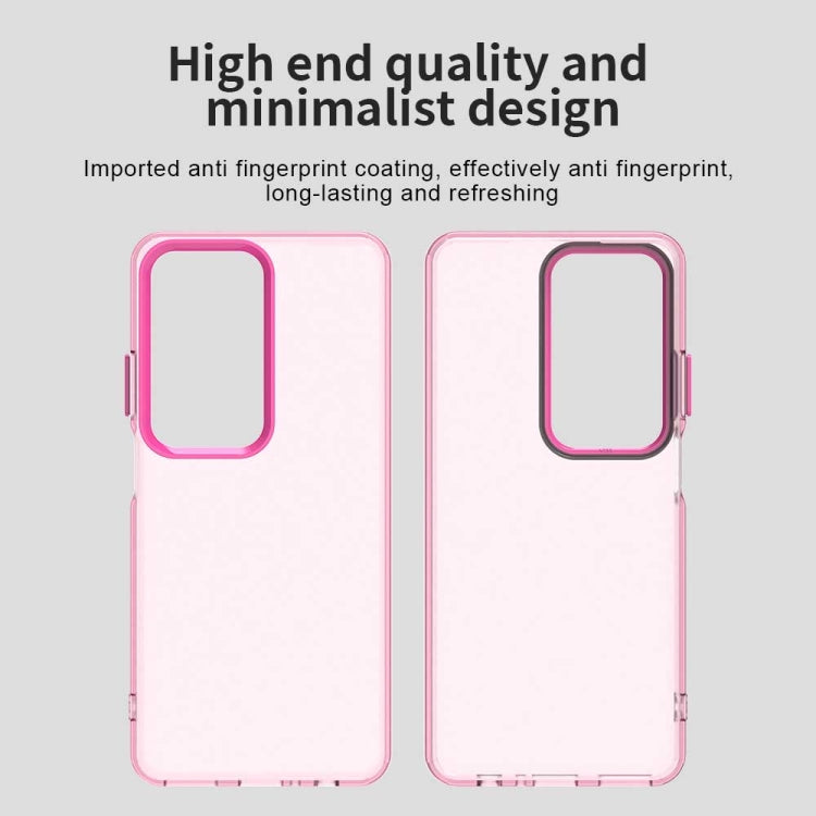 For OPPO A80 5G Candy PC Hybrid TPU Shockproof Phone Case