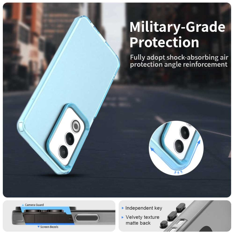 For OPPO A80 5G Candy PC Hybrid TPU Shockproof Phone Case