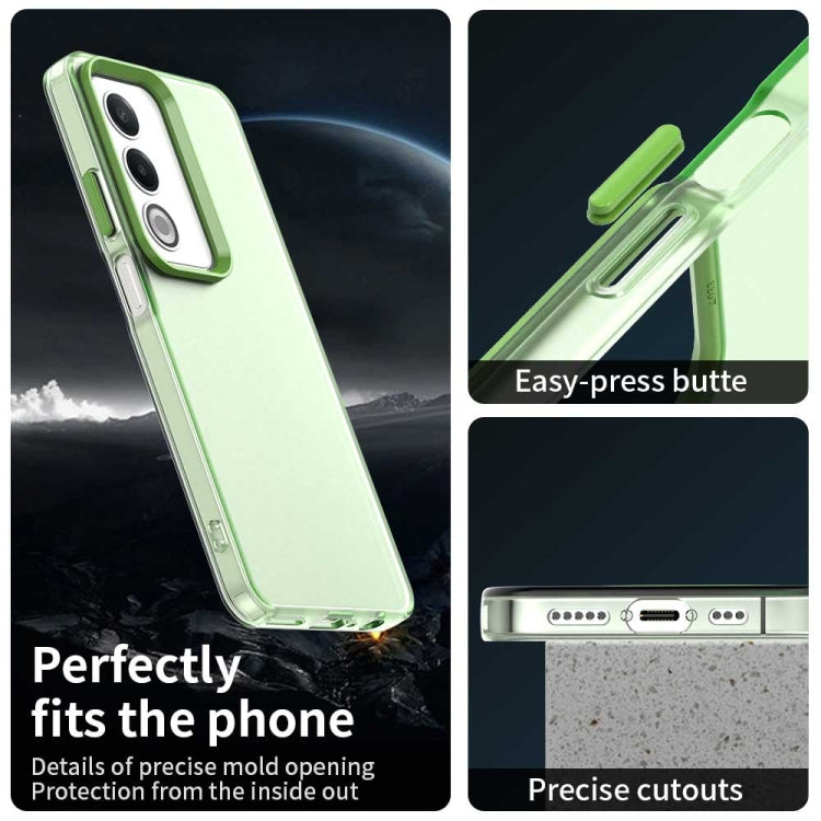 For OPPO A80 5G Candy PC Hybrid TPU Shockproof Phone Case