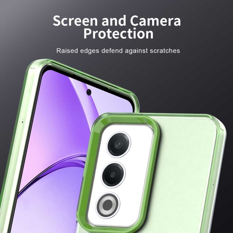 For OPPO A80 5G Candy PC Hybrid TPU Shockproof Phone Case