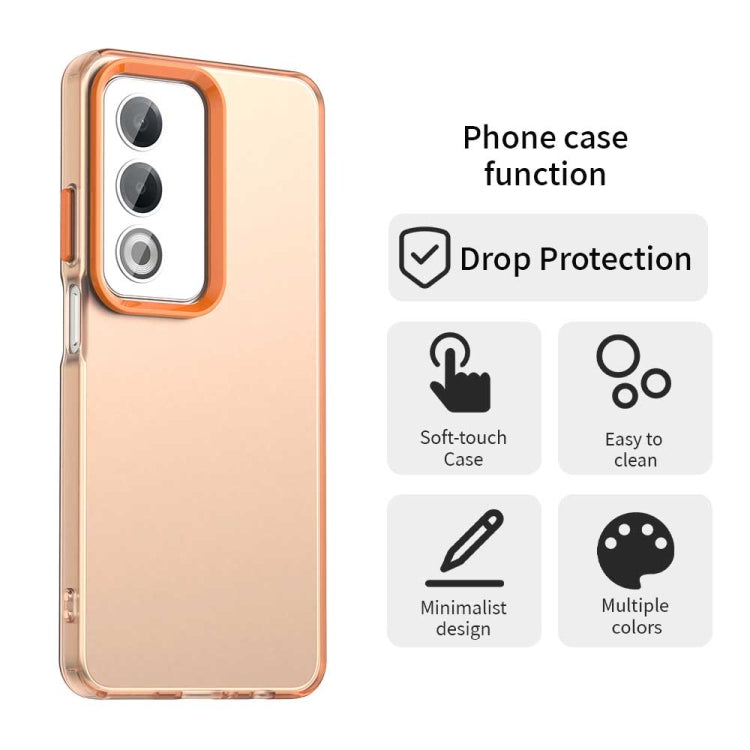 For OPPO A3 Energy Candy PC Hybrid TPU Shockproof Phone Case
