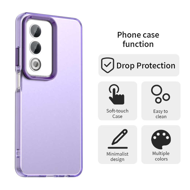 For OPPO A3 Energy Candy PC Hybrid TPU Shockproof Phone Case