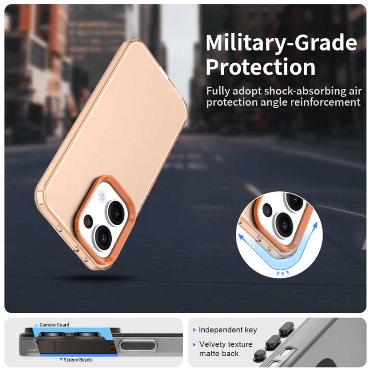 For OPPO Reno13 5G Global Candy PC Hybrid TPU Shockproof Phone Case