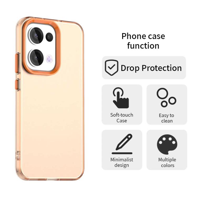 For OPPO Reno13 5G Global Candy PC Hybrid TPU Shockproof Phone Case