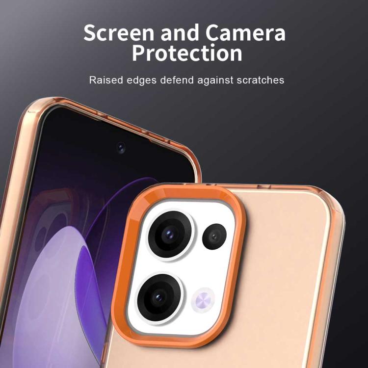 For OPPO Reno13 5G Global Candy PC Hybrid TPU Shockproof Phone Case