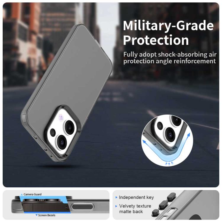 For OPPO Reno13 5G Global Candy PC Hybrid TPU Shockproof Phone Case