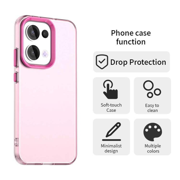 For OPPO Reno13 5G Global Candy PC Hybrid TPU Shockproof Phone Case
