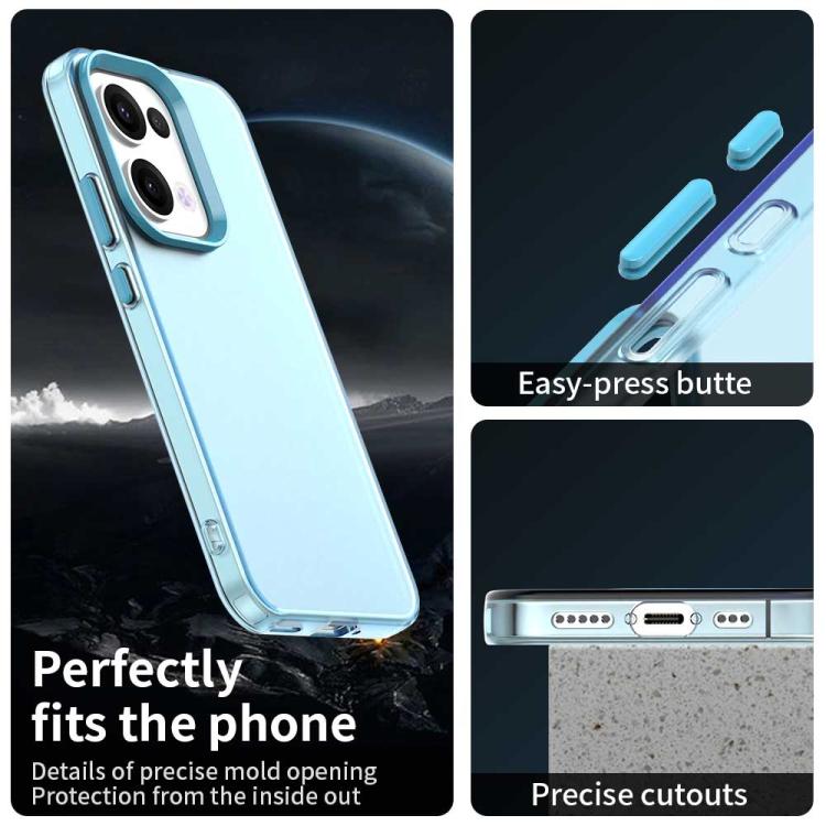 For OPPO Reno13 5G Global Candy PC Hybrid TPU Shockproof Phone Case