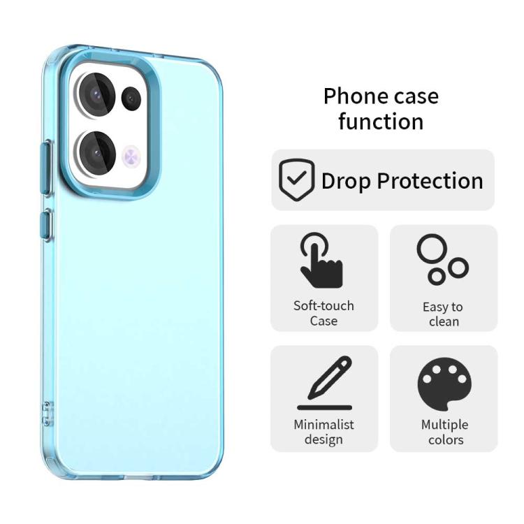 For OPPO Reno13 5G Global Candy PC Hybrid TPU Shockproof Phone Case