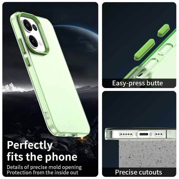 For OPPO Reno13 5G Global Candy PC Hybrid TPU Shockproof Phone Case