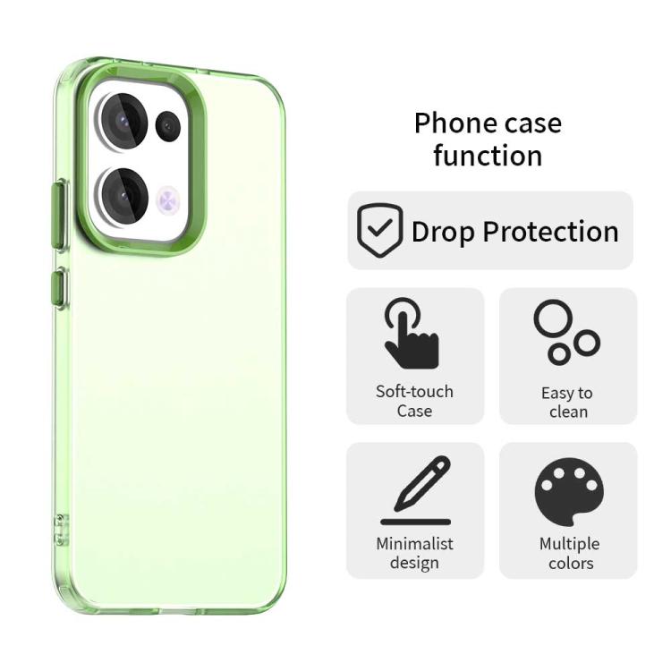 For OPPO Reno13 5G Global Candy PC Hybrid TPU Shockproof Phone Case