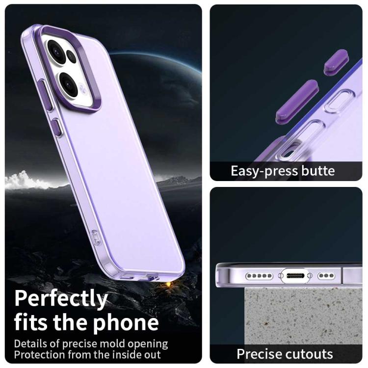 For OPPO Reno13 5G Global Candy PC Hybrid TPU Shockproof Phone Case