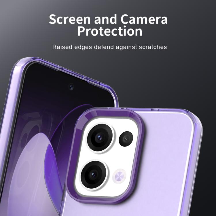 For OPPO Reno13 5G Global Candy PC Hybrid TPU Shockproof Phone Case