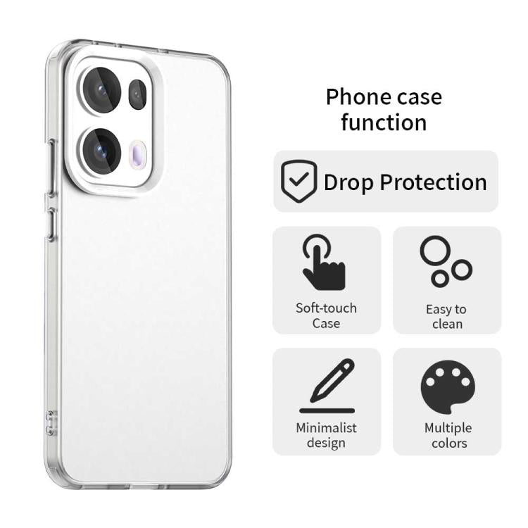 For OPPO Reno13 Pro 5G Global Candy PC Hybrid TPU Shockproof Phone Case