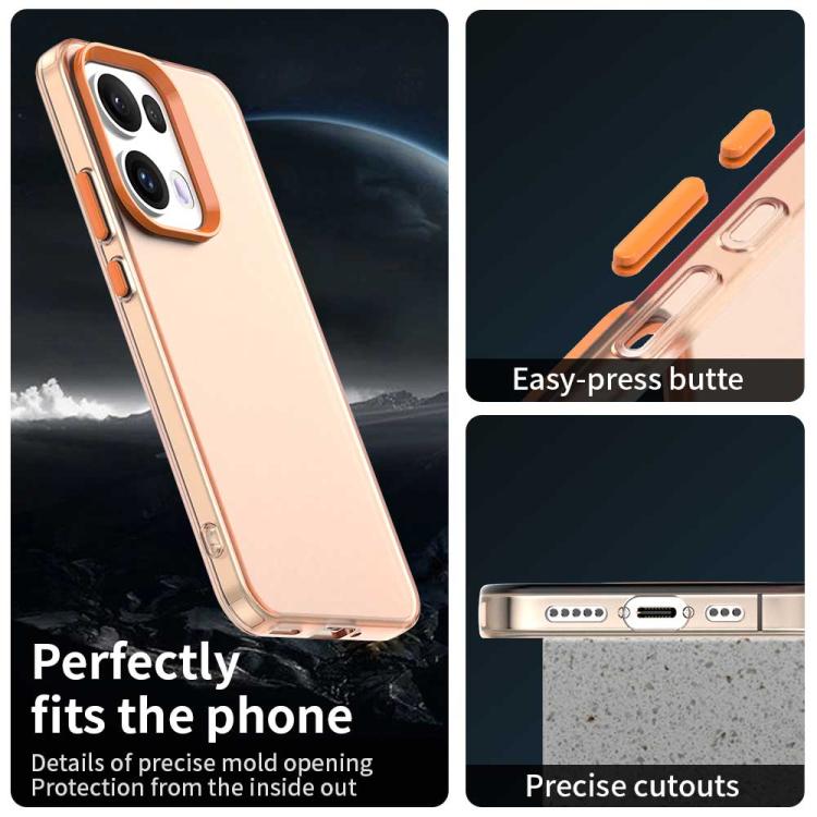 For OPPO Reno13 Pro 5G Global Candy PC Hybrid TPU Shockproof Phone Case