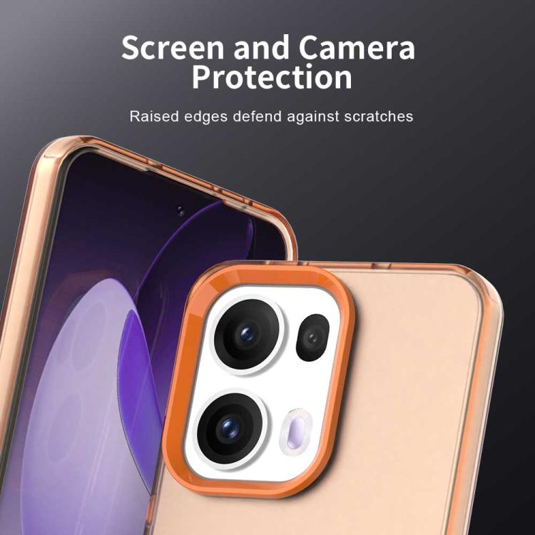 For OPPO Reno13 Pro 5G Global Candy PC Hybrid TPU Shockproof Phone Case