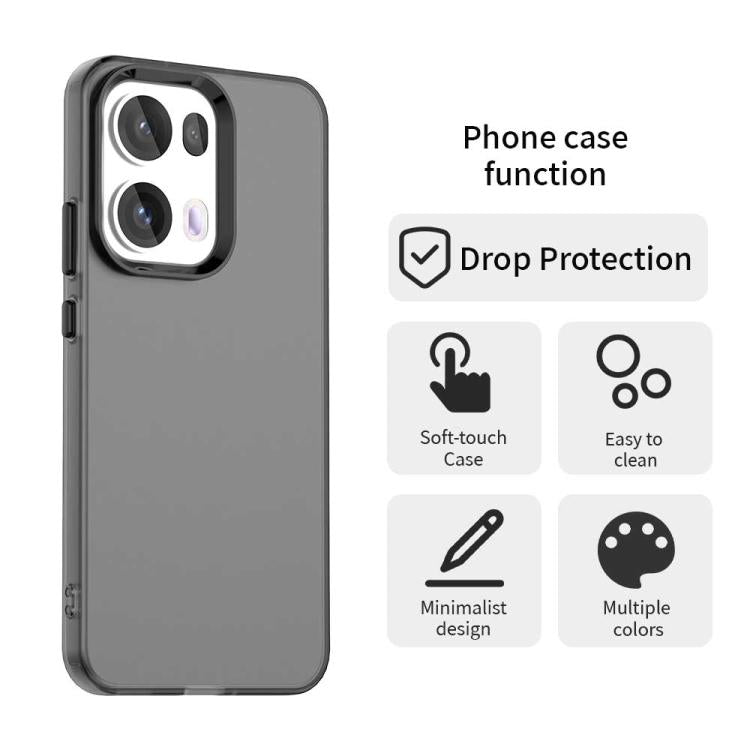 For OPPO Reno13 Pro 5G Global Candy PC Hybrid TPU Shockproof Phone Case