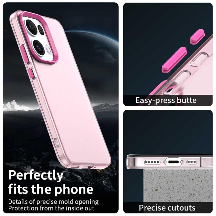 For OPPO Reno13 Pro 5G Global Candy PC Hybrid TPU Shockproof Phone Case