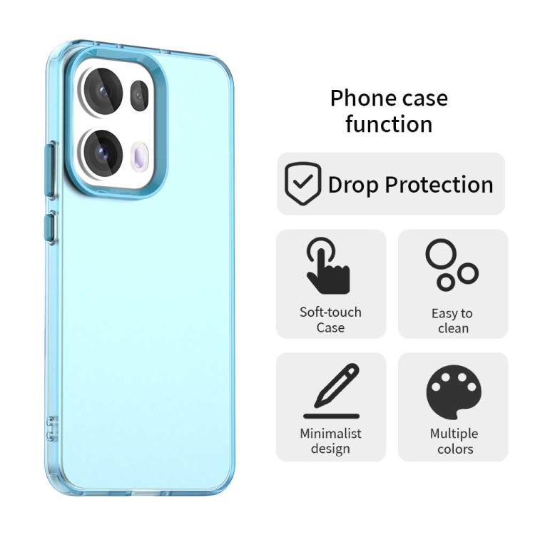 For OPPO Reno13 Pro 5G Global Candy PC Hybrid TPU Shockproof Phone Case