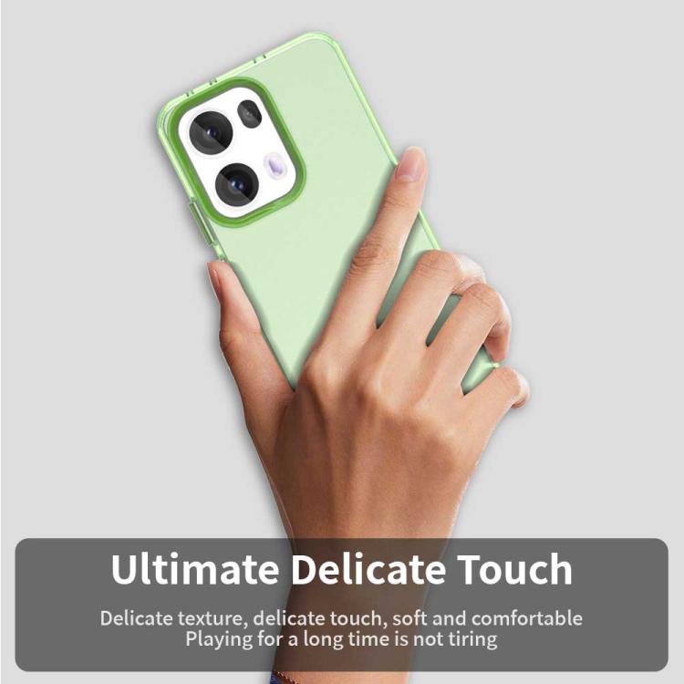For OPPO Reno13 Pro 5G Global Candy PC Hybrid TPU Shockproof Phone Case