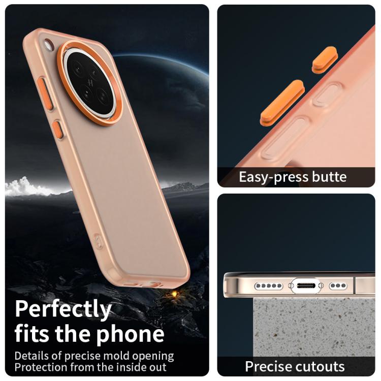 For OPPO Find X8s Candy PC Hybrid TPU Shockproof Phone Case