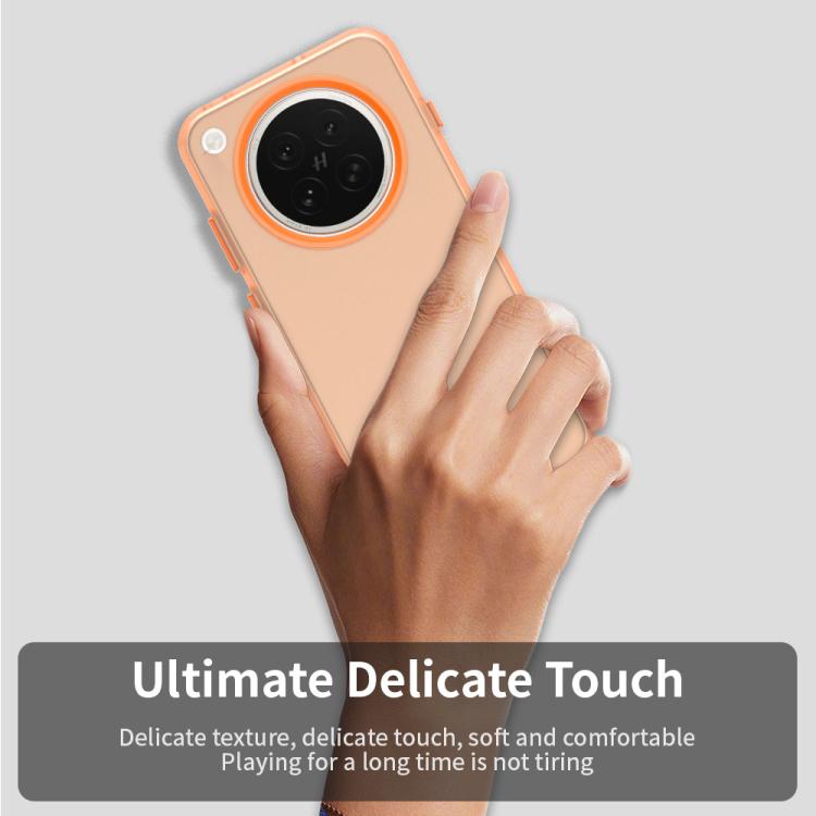 For OPPO Find X8s Candy PC Hybrid TPU Shockproof Phone Case