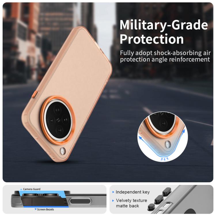 For OPPO Find X8s Candy PC Hybrid TPU Shockproof Phone Case