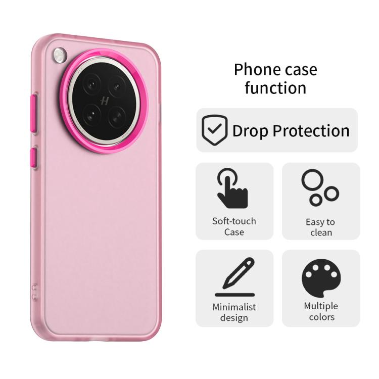 For OPPO Find X8s Candy PC Hybrid TPU Shockproof Phone Case